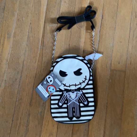 Disney Store NWT Jack NBC Crossbody/Passport Bag - Picture 1 of 3